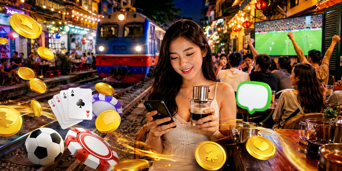 Người chơi tại Hà Nội thưởng thức game bài cùng cốc cà phê buổi sáng