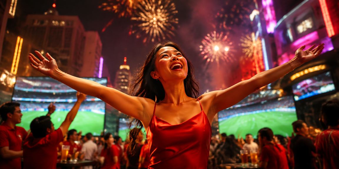 Ánh đèn neon rực rỡ tại TP Hồ Chí Minh ban đêm, phản ánh phong cách giao diện casino trực tuyến hiện đại
